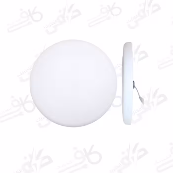 پنل گرد 18 وات | یکتا افروز | آفتابی | تمام نور | توکار