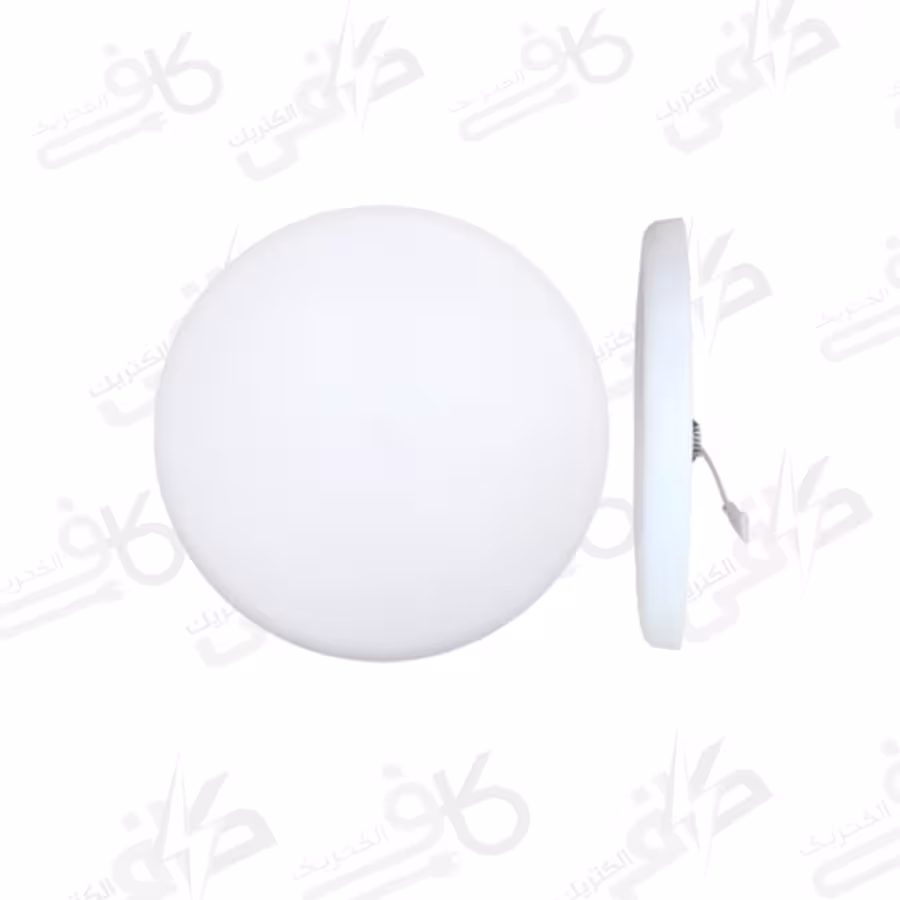 پنل گرد 18 وات | یکتا افروز | آفتابی | تمام نور | توکار