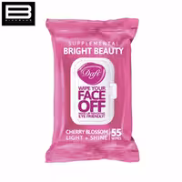 دستمال مرطوب شکوفه گیلاس دافی بسته 55 عددی