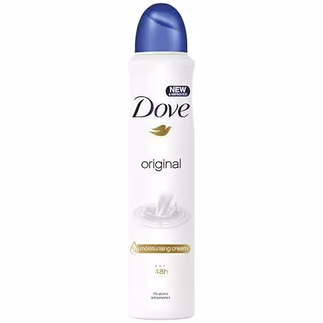اسپری زنانه ضدتعریق پودری داو اورجینال 250 میلی‌لیتر  Dove original Body Spray