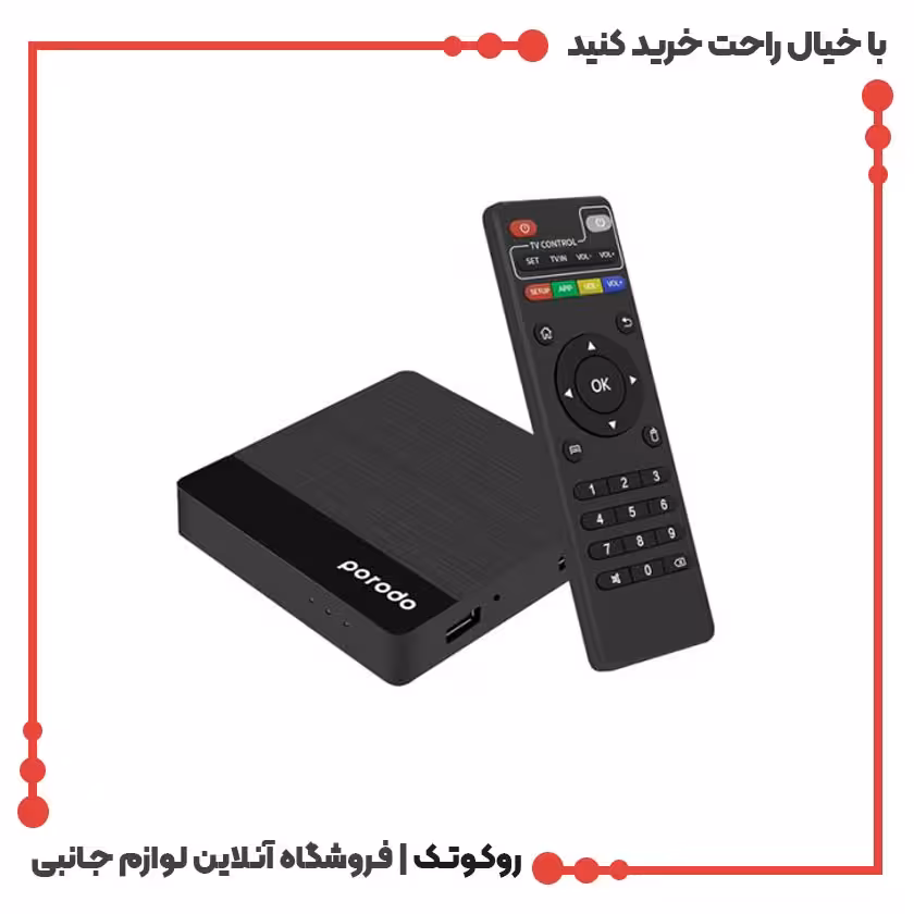 اندروید باکس پرودو مدل PD-ATVBTD Video streaming