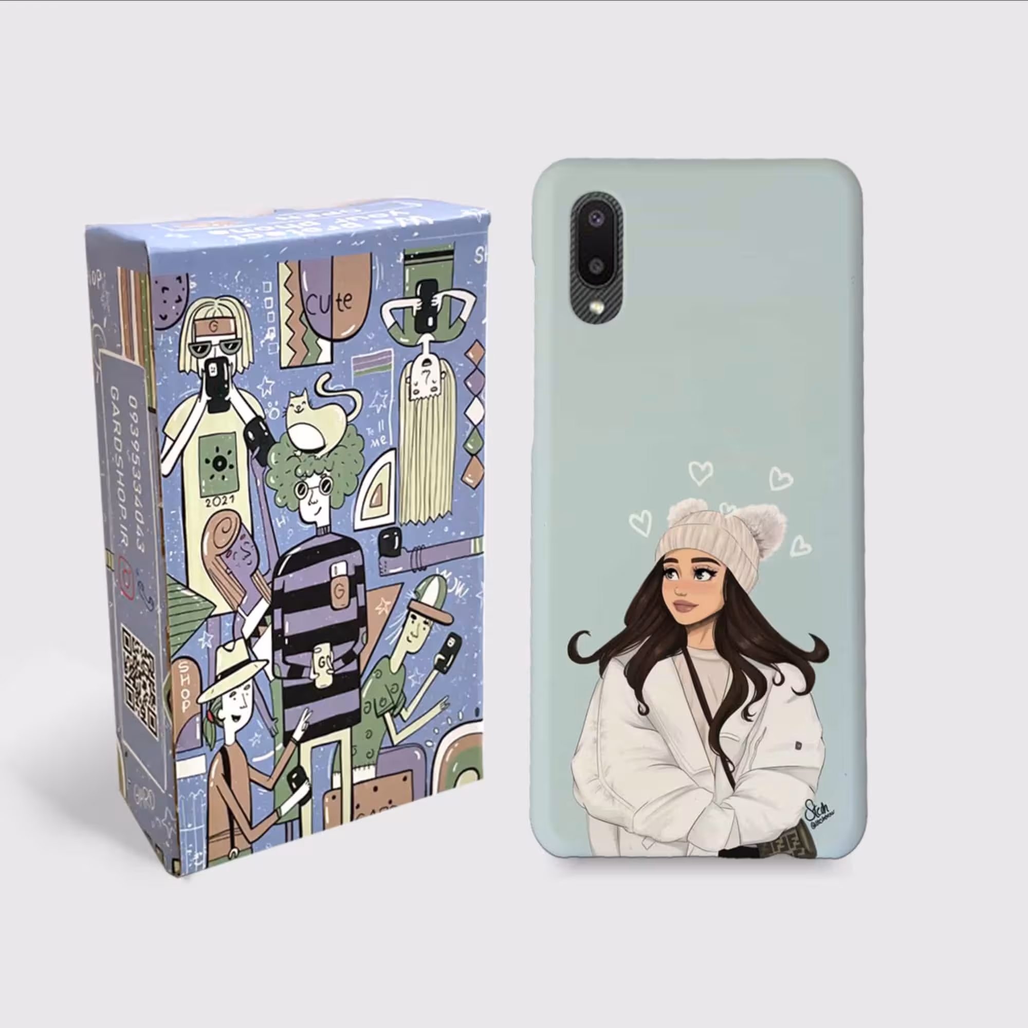 کاور گارد قاب مناسب برای گوشی موبایل سامسونگ a02 -کدg2002