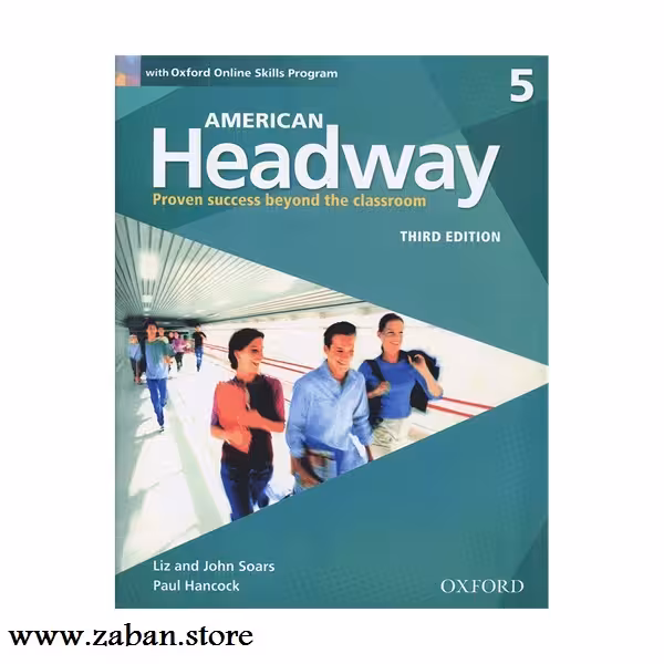 کتاب امریکن هدوی پنج ویرایش سوم American Headway 5 3rd Edition