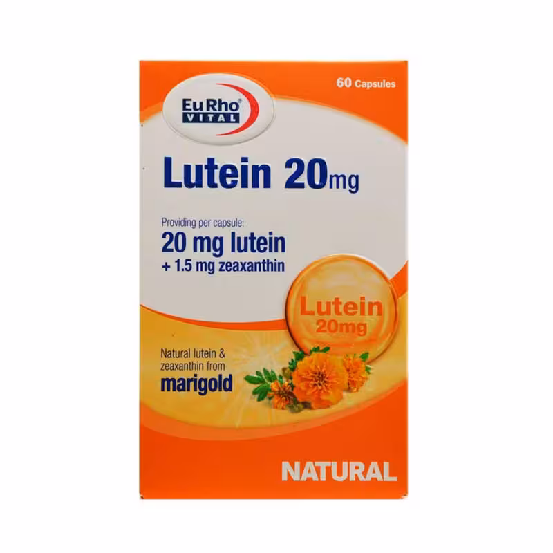 لوتئین یوروویتال 20 میلی گرم