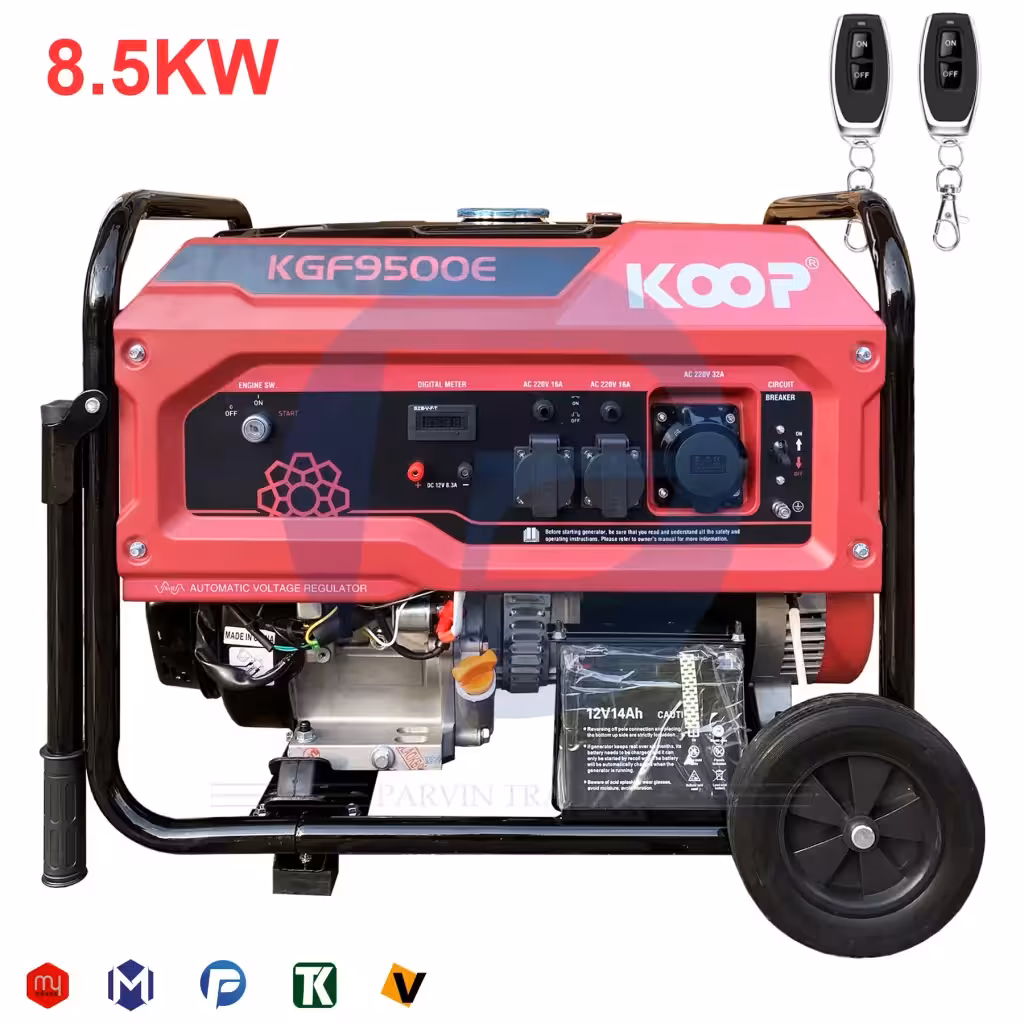 موتور برق بنزینی کوپ 8.5 کیلووات مدل KGF9500E