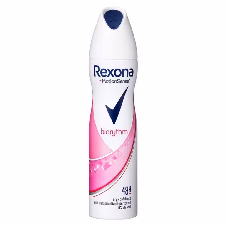 اسپری ضدتعریق پودری زنانه رکسونا مدل بیوریتم حجم 200 میلی‌لیتر Rexona Deodorant Women Anti Perspirant Biorythm