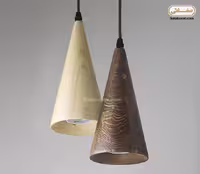 چراغ آویز چوبی انگاره طرح سرنا
