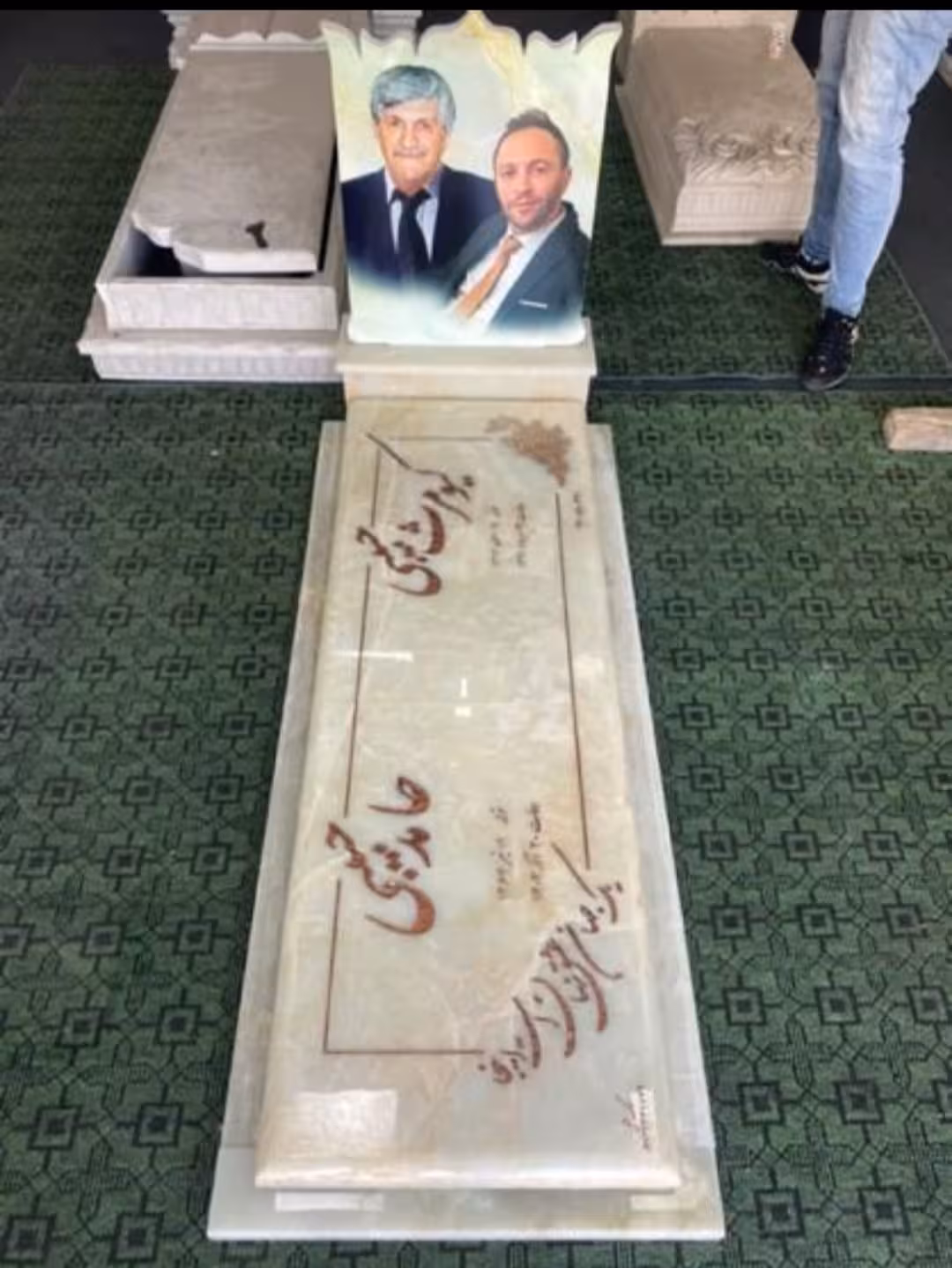 سنگ مزار مرمر کد 2