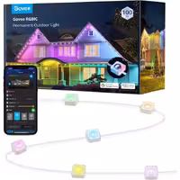 لامپ هوشمند گووی نمای بیرون خانه 30 متر GoVee RGBIC Permanent Outdoor Lights