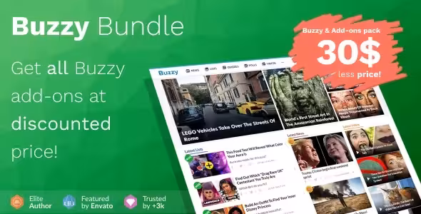 دانلود اسکریپت Buzzy Bundle