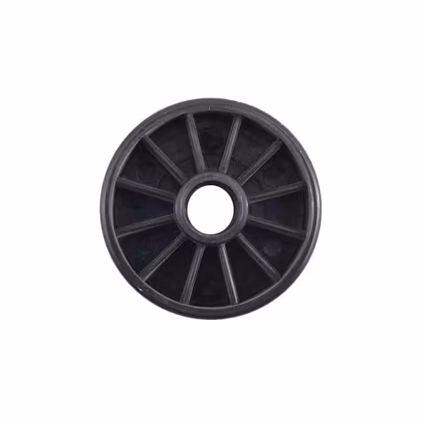 چرخ تردمیل قطر 36 میلیمتر ضخامت 25 میلیمتر سوراخ 8 میلیمتر
