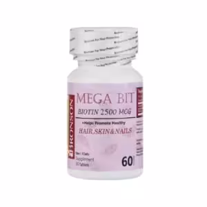 مگابیت بیوتین 2500 میکروگرم 60 عددی