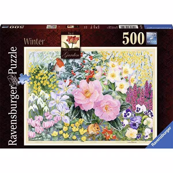 پازل 500 قطعه Ravensburger طرح باغ گل 4