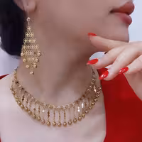 نیمست طرح طلای زنانه،مدل آلبرنادو،رنگ ثابت💍