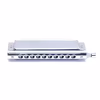 سازدهنی کروماتیک سوان 1040 نقره ایSwan 1040 Chromatic HARMONICA