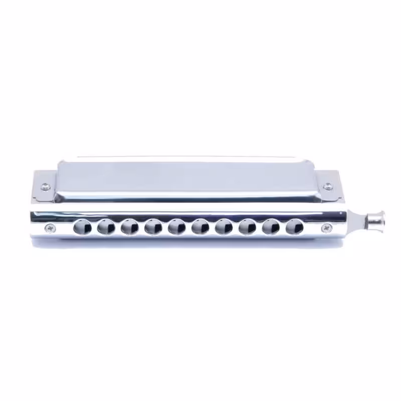 سازدهنی کروماتیک سوان 1040 نقره ایSwan 1040 Chromatic HARMONICA