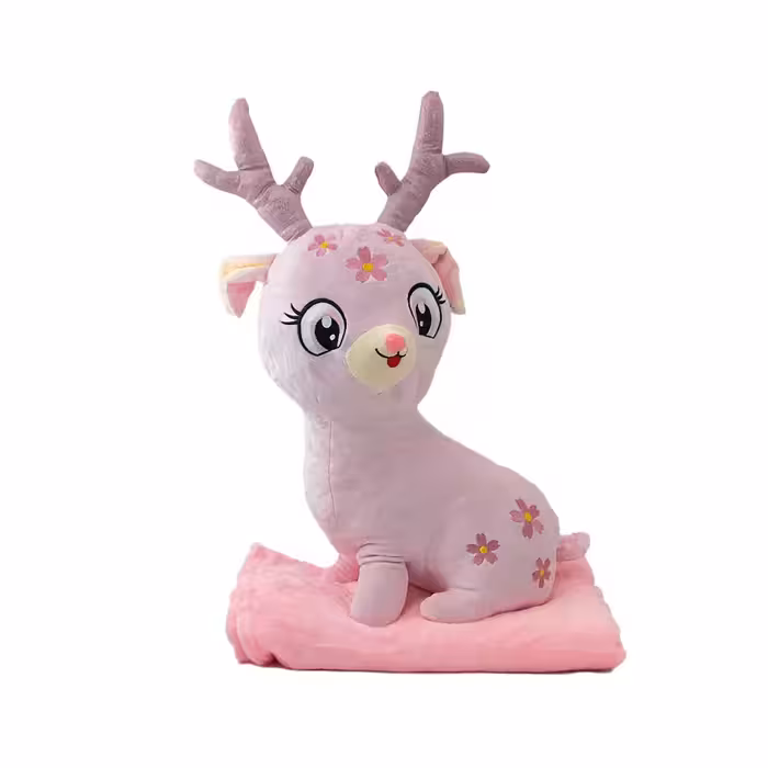 عروسک پتودار گوزن پروانه ای کد NO.176