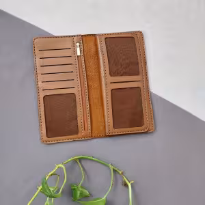 کیف پول کتی چرمی