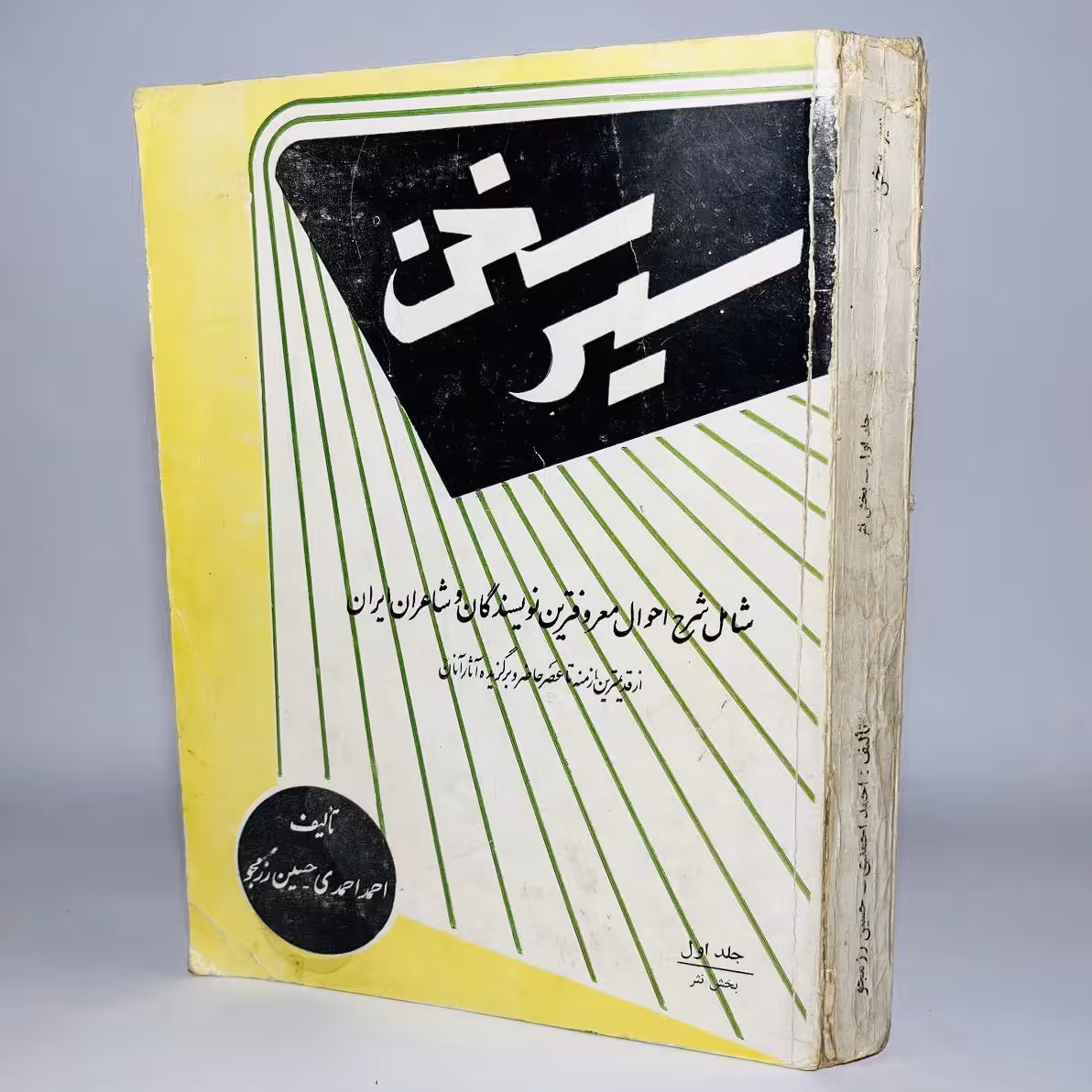 کتاب سیر سخن اثر احمد احمدی و حسین رزمجو - کتابفروشی میم