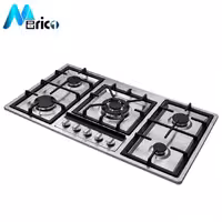 گاز رومیزی اخوان کد G133 پنج شعله استیل