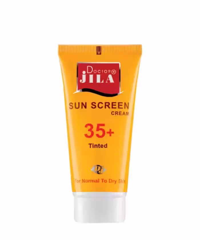 ضدآفتاب رنگی spf35 دکتر ژیلا
