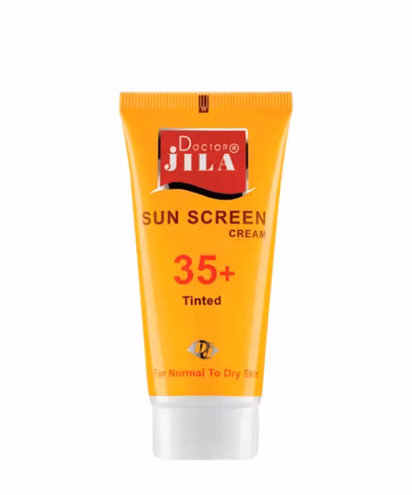 ضدآفتاب رنگی spf35 دکتر ژیلا