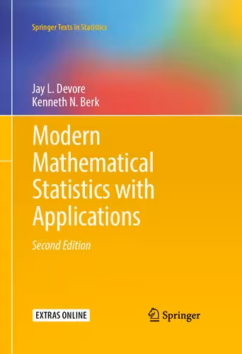 خرید و دانلود نسخه کامل کتاب Modern Mathematical Statistics with Applications