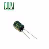 خازن الکترولیت 220 میکروفاراد 16 ولت در بسته بندی 11 عددی