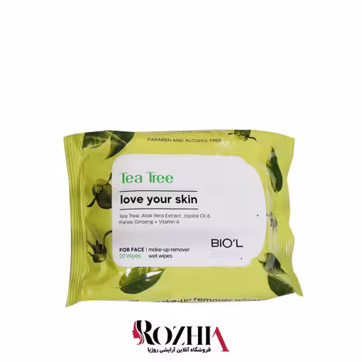 دستمال مرطوب بیول مدل Tea Tree