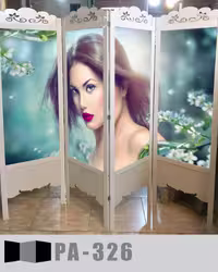 پاراوان تصویری آرایشگاهی PA-326