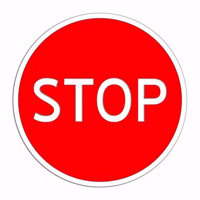 تابلو ورود ممنوع چوبی ابعاد 30 در 30 سانتی متر
