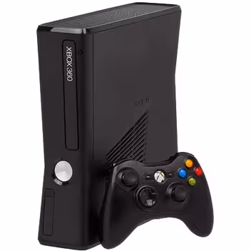 Xbox 360 slim 250 gig jitag فول گیم کپی خور کارکرده در حد نو