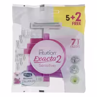 پک خودتراش 2 لبه زنانه شیک مدل Exacta بسته 7  عددی در فاطرشاپ