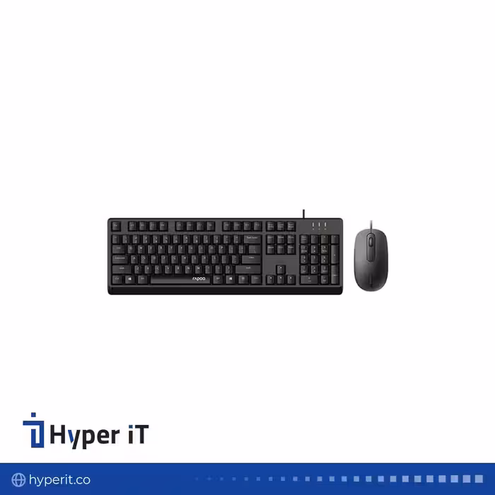 کیبورد و ماوس رپو مدل X130 Pro رنگ مشکی