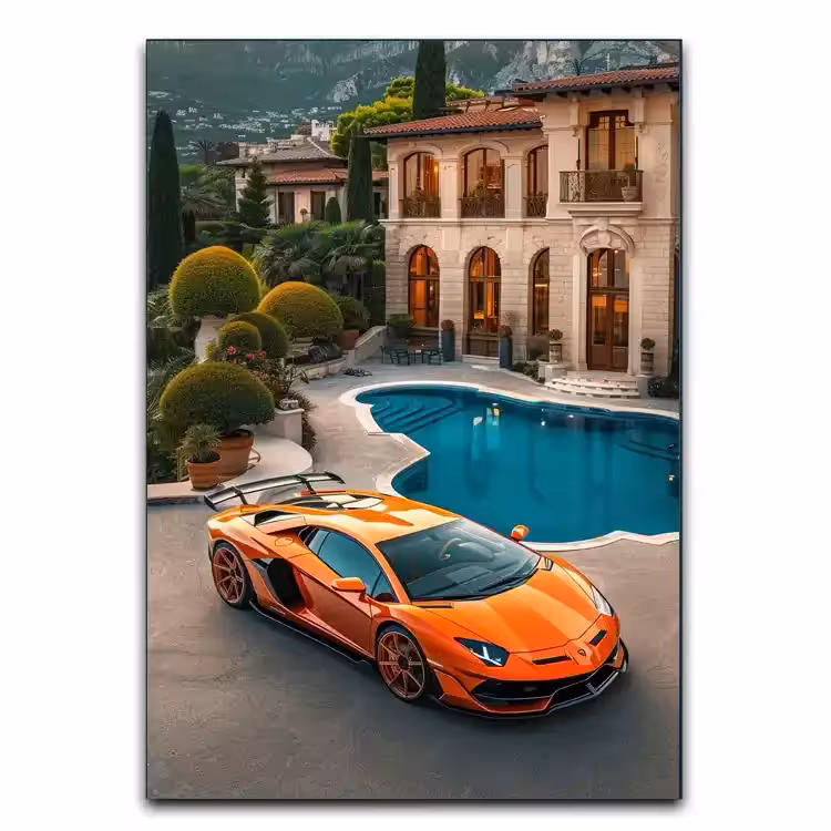 تابلو زندگی لاکچری