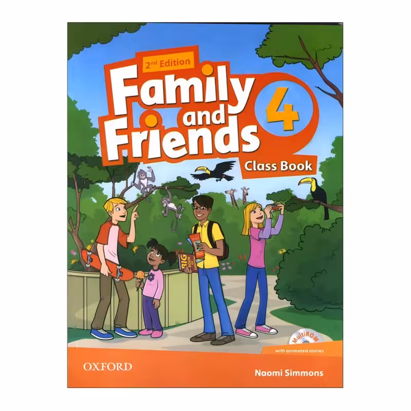 کتاب Family and Friends 4 Second Edition اثر Tamzin Thompson انتشارات oxford
