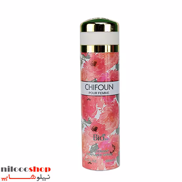 اسپری بدن زنانه بیو استار مدل CHIFOUN حجم 200 میلی لیتر