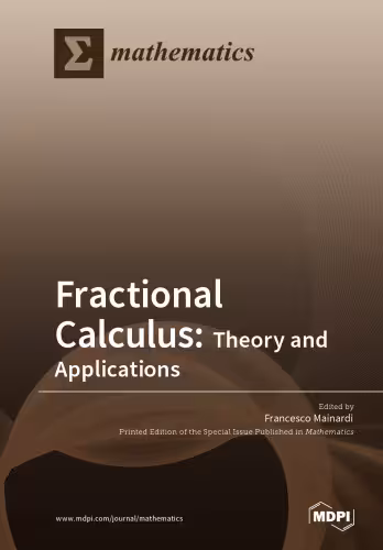 خرید و دانلود نسخه کامل کتاب Fractional calculus: theory and applications