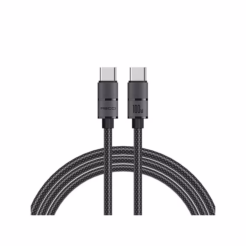 کابل سوپر فست شارژ دو سر Type-C رسی مدل RS12CC طول 2 متر