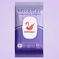 دستمال مرطوب میسلار پاک‌کننده آرایش صورت نیوساد 40 برگی