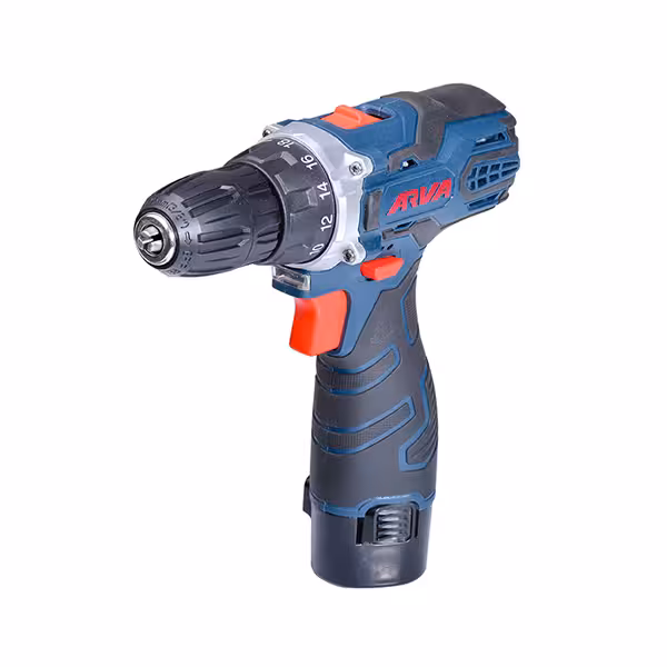 دریل شارژی آروا چکشی 12 ولت مدل 5824