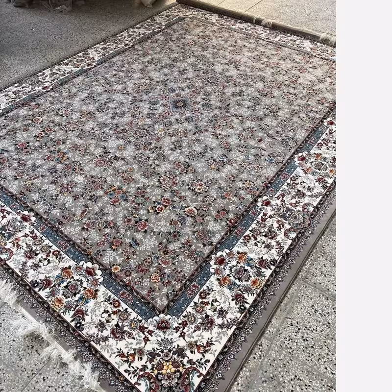 فرش ماشینی کاشان700شانه100درصدآکرولیک6متری طرح آرمیتافیلی(باارسال رایگان)