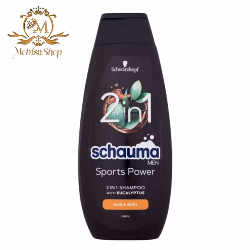 شامپو سر و بدن 2 در 1 شاوما مدل اسپورت پاور 400 میل