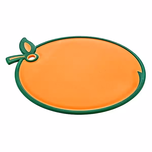 تخته کار و برش ایراک پلاستیک طرح پرتقالی گرد کد DC-720