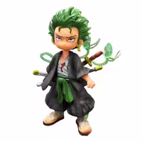 فیگور شخصیت چیبی طرح رورونوا زورو (Roronoa Zoro) از انیمه وان پیس (One Piece)