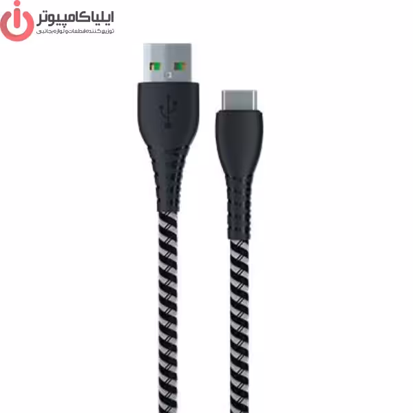 کابل تبدیل USB به USB-C تسکو مدل TCC201 طول 1 متر‎
