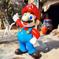 مجسمه ماریو فایبرگلاس