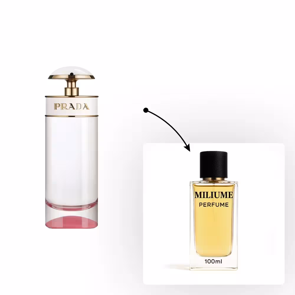 اسانس عطر prada Candy Kiss برند RenneTouch - کد 1402 - پرادا کندی کیس 100ML - میلیوم پرفیوم
