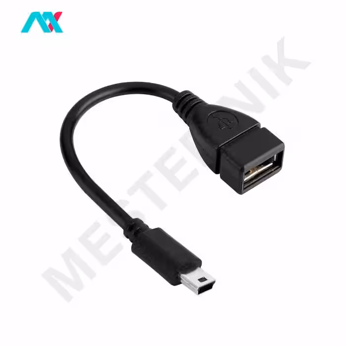 کابل ذوزنقه 5 پین به مادگی USB کایزر طول 10 سانتی‌متر
