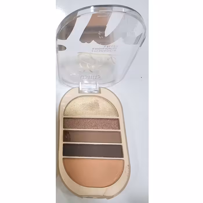 یوشاس پالت هایلایتر پنچ رنگ چند کاره کد ES39264 رنگ شماره 5